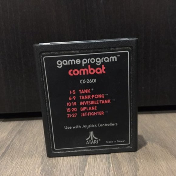 Atari 2600 Combat Game with Manual and Case - Picture 2 of 10